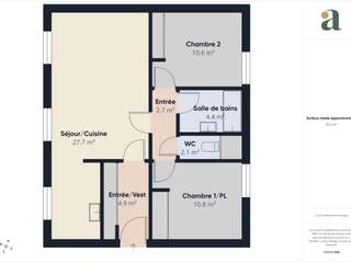 Vente appartement 3 pièces Vente appartement 3 pièces