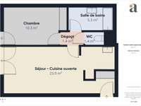 Vente appartement 2 pièces