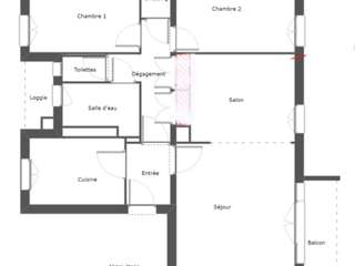 Vente appartement 3 pièces