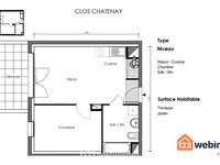 Vente appartement 2 pièces