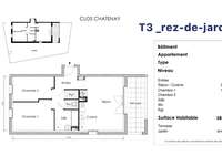 Vente appartement 3 pièces