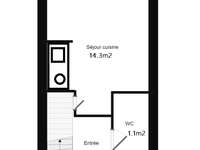 Vente appartement 2 pièces