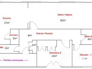 Vente appartement 3 pièces