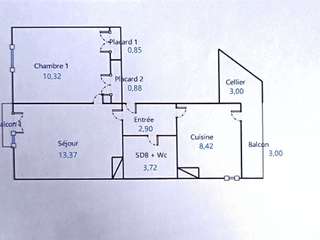 Vente appartement 2 pièces