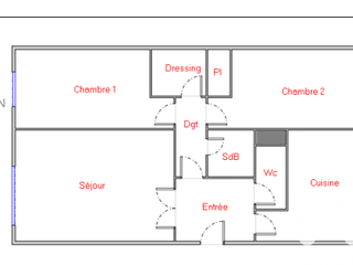 Vente appartement 3 pièces