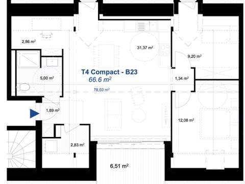 Vente appartement 4 pièces
