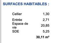 Vente appartement 1 pièce Vente appartement 1 pièce