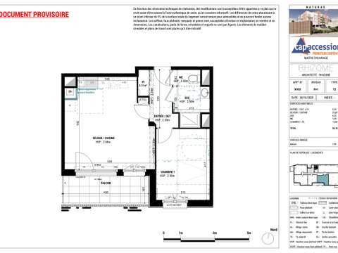 Vente appartement 2 pièces