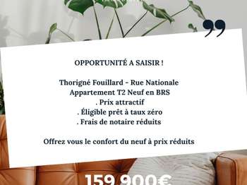 Vente appartement 2 pièces Thorigné-Fouillard 35