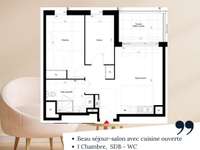 Vente appartement 2 pièces