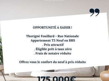 Vente appartement 3 pièces Thorigné-Fouillard 35