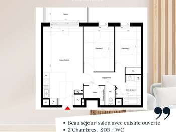 Vente appartement 3 pièces