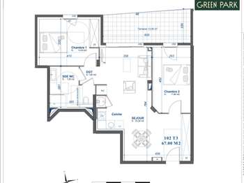 Vente appartement 3 pièces