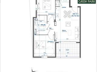 Vente appartement 3 pièces