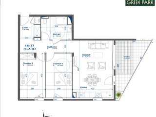 Vente appartement 3 pièces