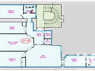 Vente appartement 5 pièces