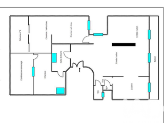Vente appartement 4 pièces