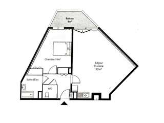 Vente appartement 2 pièces