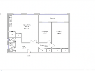 Vente appartement 3 pièces
