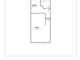 Vente appartement 1 pièce Vente appartement 1 pièce