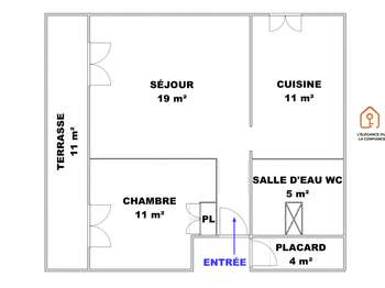 Vente appartement 2 pièces Vente appartement 2 pièces