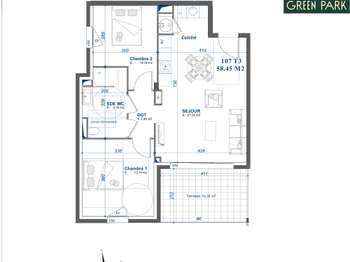 Vente appartement 3 pièces Vente appartement 3 pièces