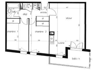 Vente appartement 3 pièces