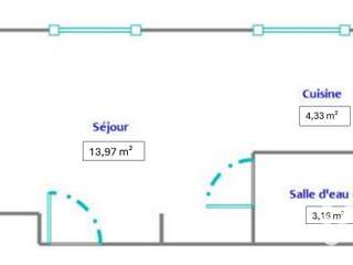 Vente appartement 1 pièce