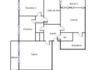 Vente appartement 3 pièces