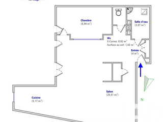 Vente appartement 2 pièces