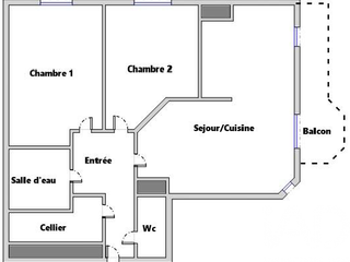 Vente appartement 3 pièces