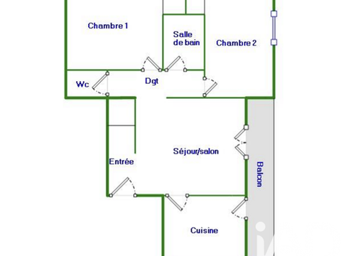 Vente appartement 3 pièces Vente appartement 3 pièces