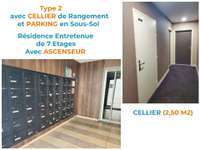 Vente appartement 2 pièces Vente appartement 2 pièces