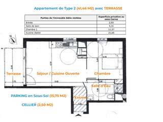 Vente appartement 2 pièces