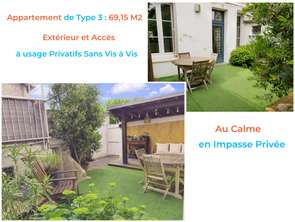 Vente Appartement 3 piècesTours