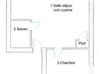 Vente appartement 2 pièces Vente appartement 2 pièces