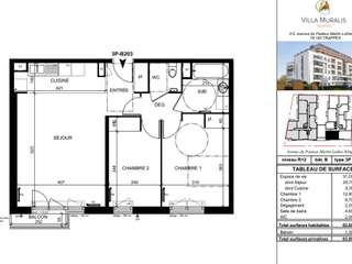 Vente appartement 3 pièces Vente appartement 3 pièces