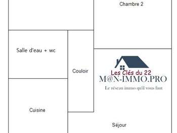 Vente appartement 3 pièces Trédrez-Locquémeau 22