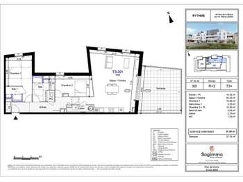 Vente appartement 3 pièces