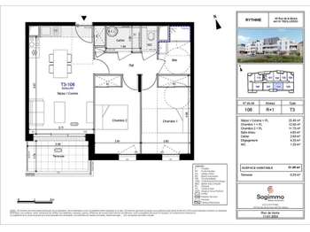 Vente appartement 3 pièces