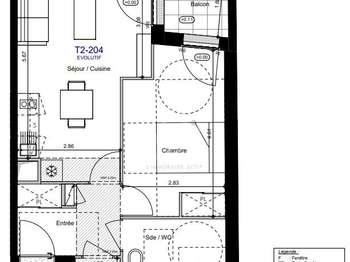 Vente appartement 2 pièces Vente appartement 2 pièces