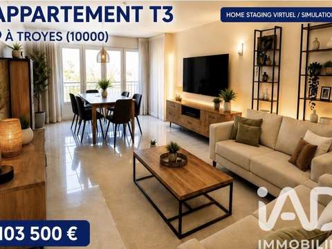 Vente appartement 3 pièces Troyes 10
