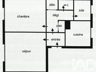 Vente appartement 2 pièces Vente appartement 2 pièces