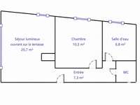 Vente appartement 2 pièces Vente appartement 2 pièces