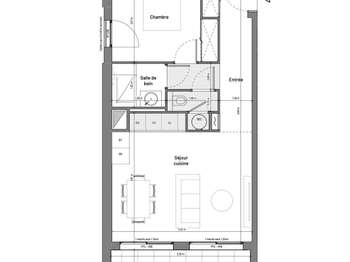 Vente appartement 2 pièces Vente appartement 2 pièces
