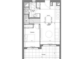 Vente appartement 2 pièces