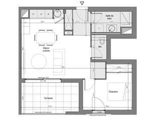 Vente appartement 2 pièces