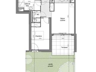 Vente appartement 2 pièces