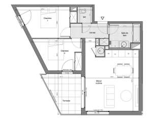 Vente appartement 3 pièces
