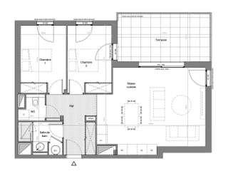 Vente appartement 3 pièces